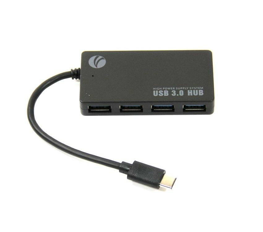 Концентратор (Хаб) USB3.1 Type-CM -- 4*USB3.0 (F) VCOM