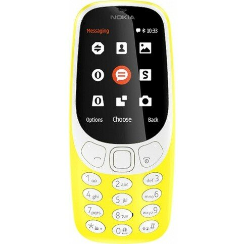 Nokia 3310 DS 2017 Yellow TA-1030 A00028100