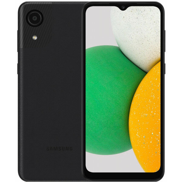 Смартфон Samsung Galaxy A03 Core 2/32 ГБ, черный