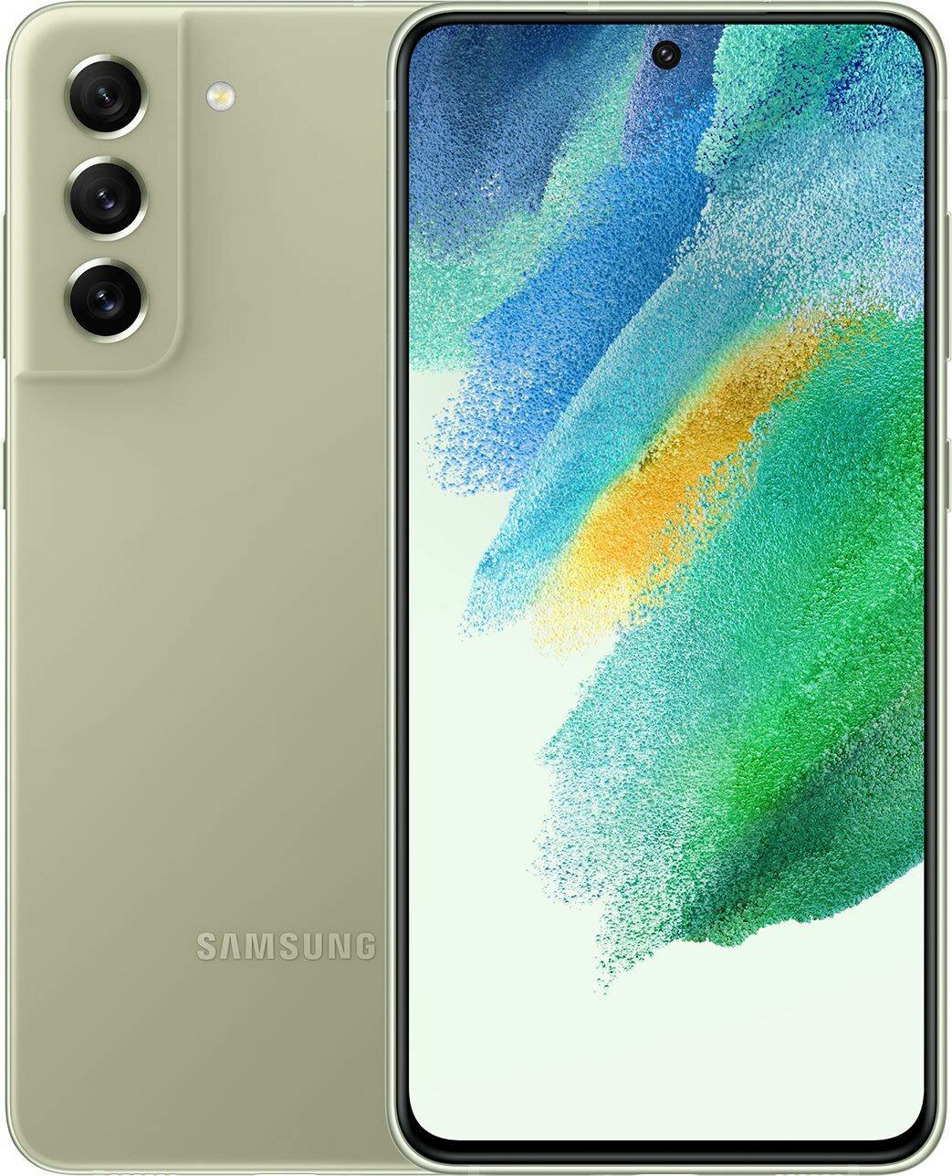 Смартфон Samsung Galaxy S21 FE SM-G990E 256ГБ, светло-зеленый (sm-g990elggmea)