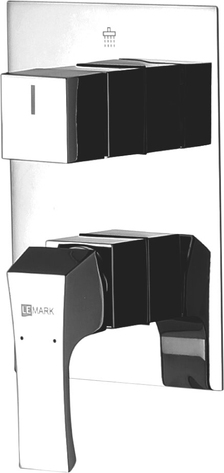 Lemark Смеситель Lemark Unit LM4527C С внутренней частью, для ванны с душем