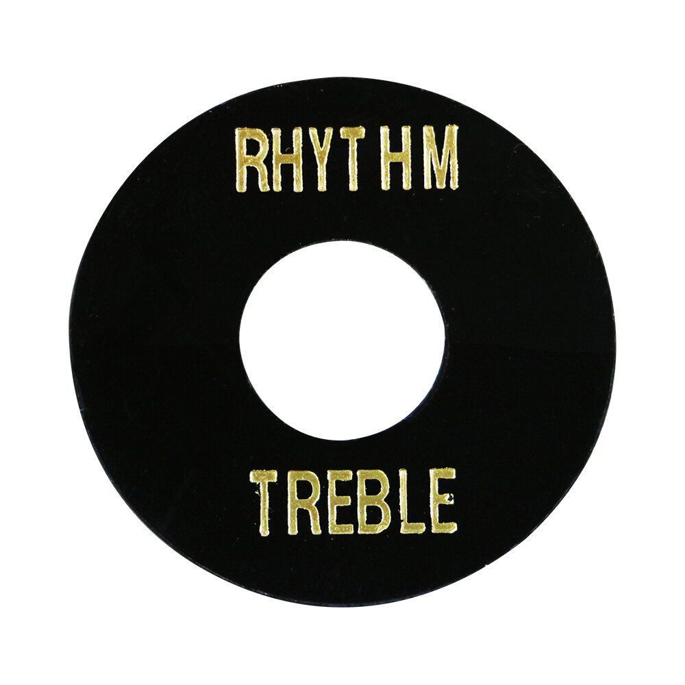 LP-SW-B Накладка под переключатель Treble/Rhythm черная Hosco