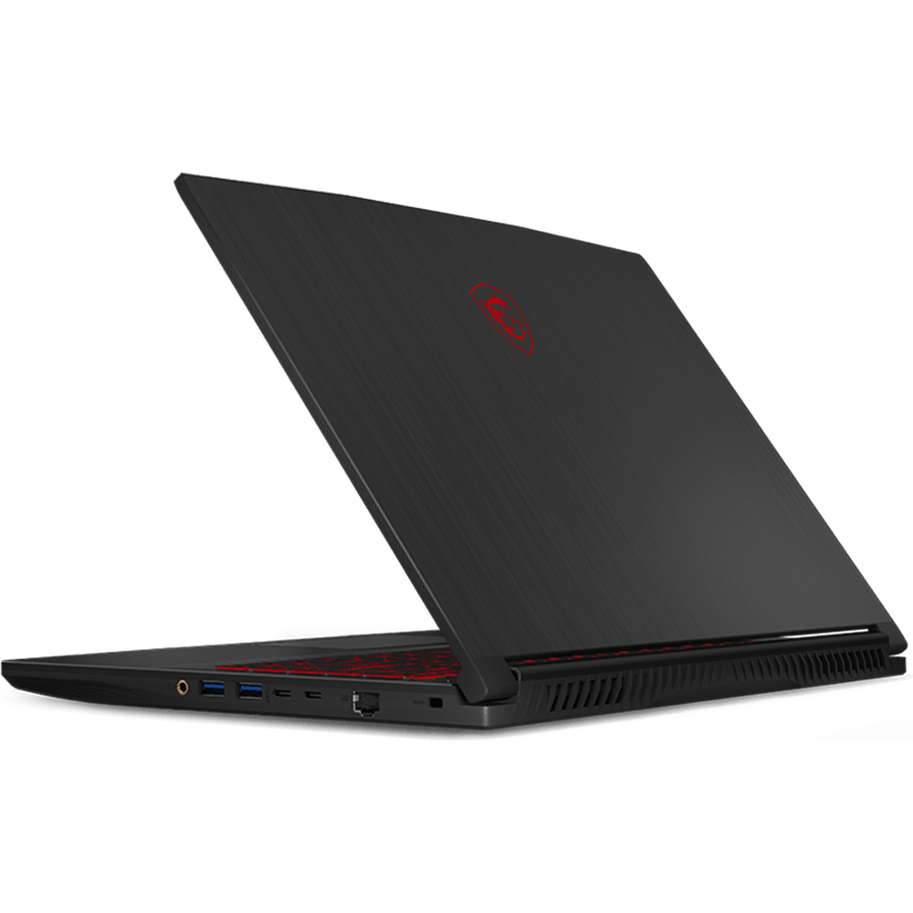 Ноутбук 15,6" MSI GF63 Thin 11UD-220RU Core i7 11800H/8Gb/512Gb SSD/NV RTX3050Ti 4Gb/15.6" FullHD/Win10 Черный (9S7-16R612-220)