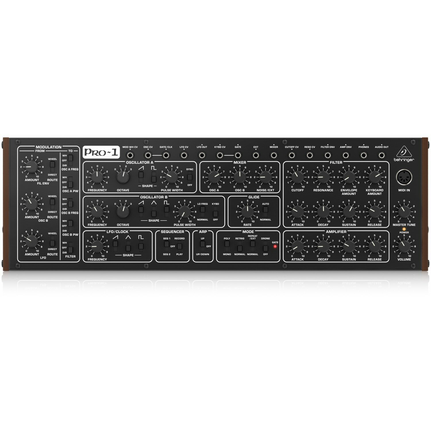 Behringer PRO-1 Настольные аналоговые синтезаторы