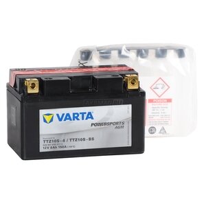 Аккумулятор мото Varta Powersports AGM TTZ10-BS (YTZ10S)