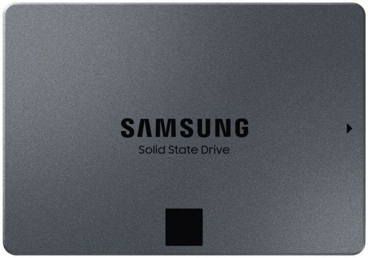 Твердотельный накопитель SSD 2.5" 4 Tb Samsung 870 QVO Read 560Mb/s Write 530Mb/s MLC MZ-77Q4T0BW