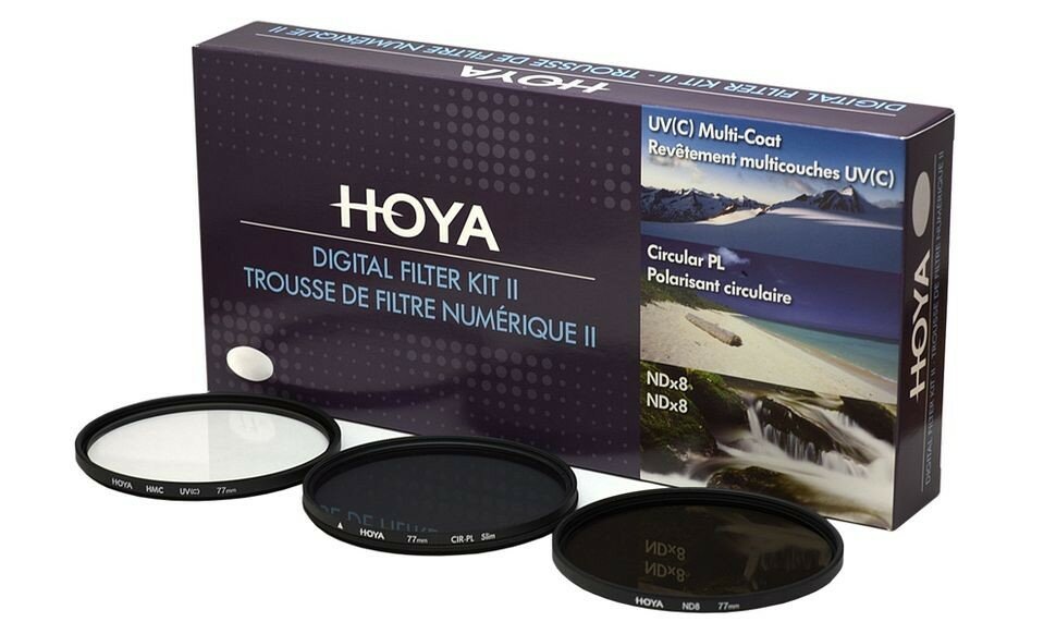 Hoya KIT: UV (C) HMC MULTI, PL-CIR, NDX8 46MM - фото №1