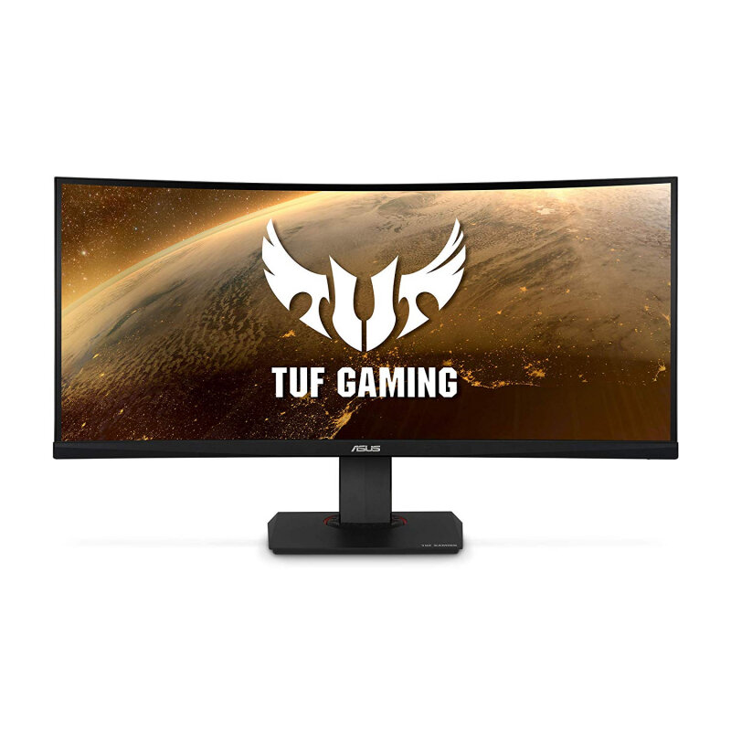 Монитор Asus 35" TUF Gaming VG35VQ 3440x1440 VA LED 100Гц 4ms FreeSync HDMI DisplayPort (90LM0520-B01170)