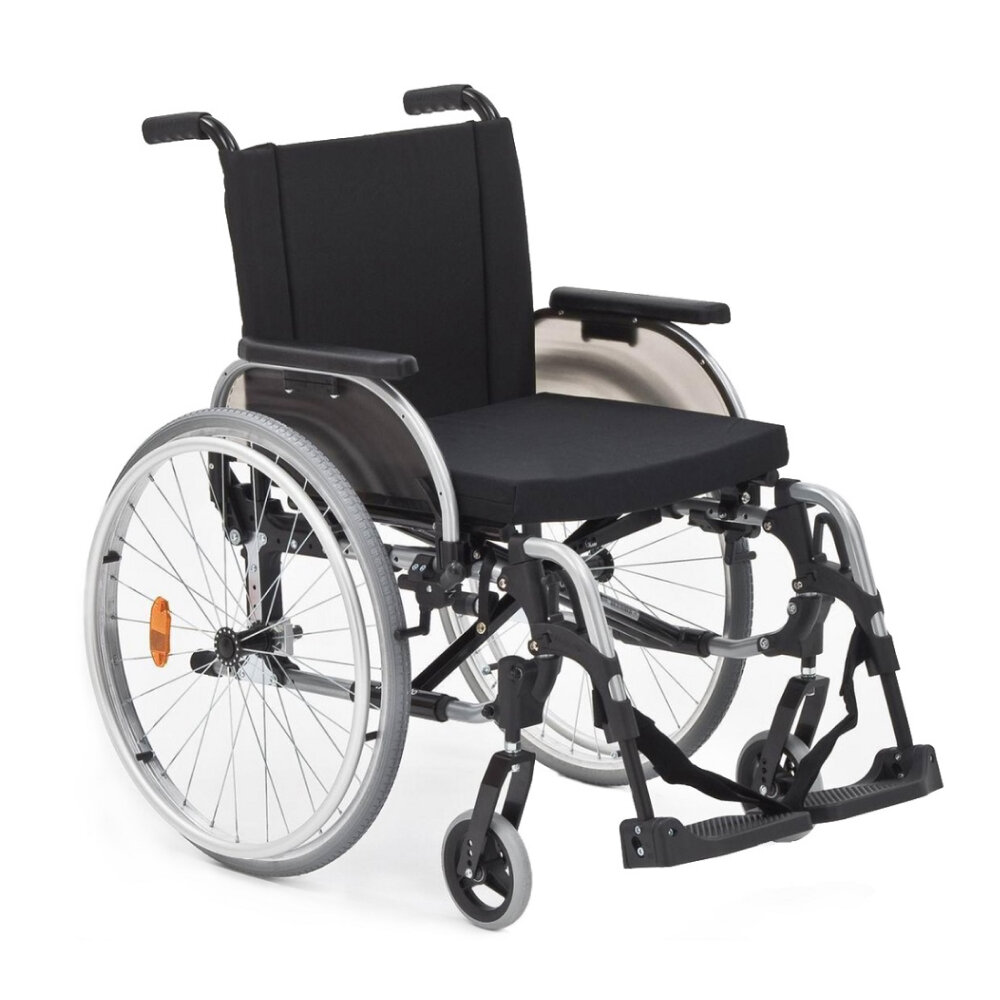 Кресло-коляска MosMed - Otto Bock Старт комнатная, 3я комплектация, ширина сидения 45,5 см, литые колеса.