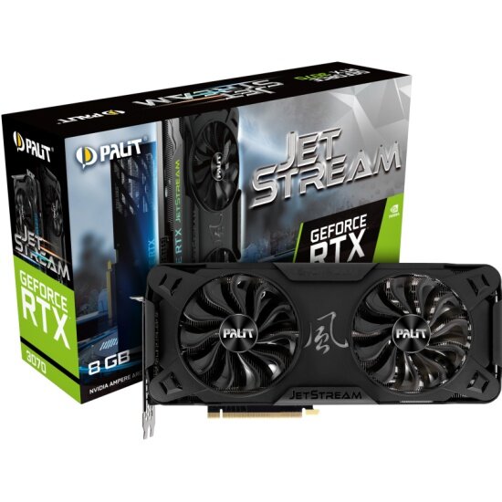 Видеокарта PALIT GeForce RTX 3070 JETSTREAM V1 8G