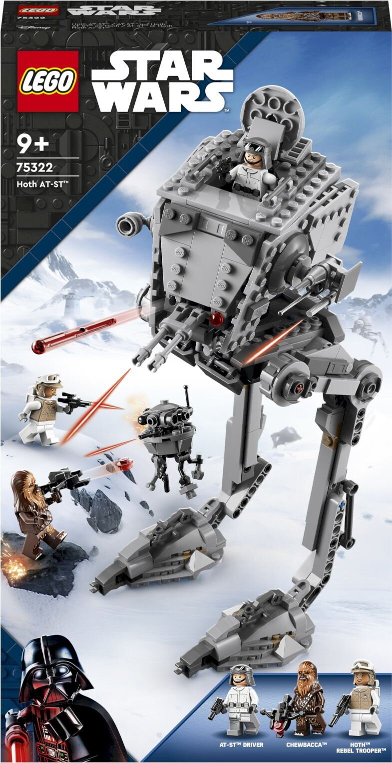 Lego Конструктор LEGO Star Wars 75322 Hoth AT-ST