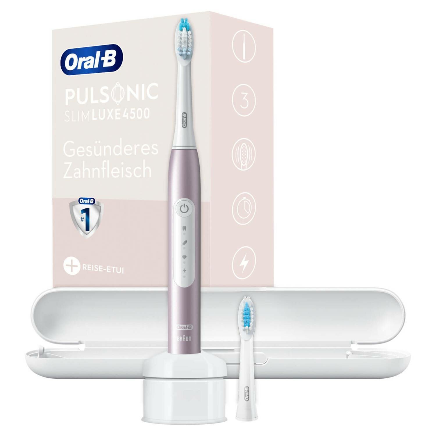 Электрическая зубная щетка Oral-B Pulsonic Slim Luxe 4500