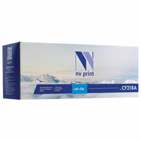 Картридж лазерный NV PRINT (NV-CF218A) для HP LaserJet Pro M132a/132fn/M104a/104w, комплект 2 шт., ресурс 1400 стр.