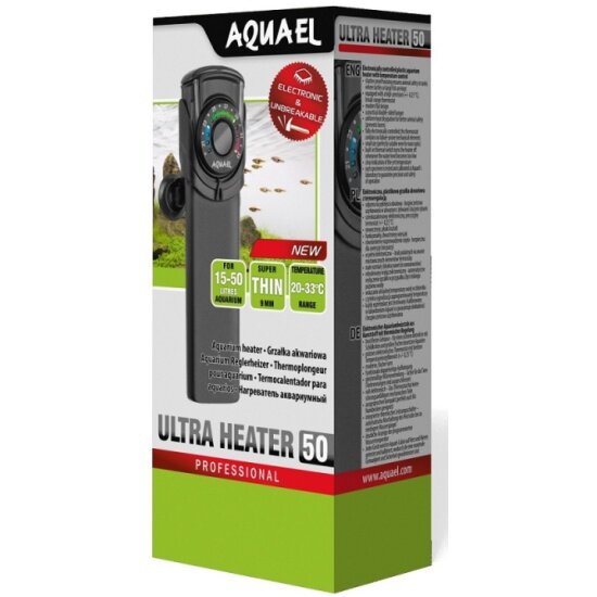 Нагреватель AQUAEL ULTRA HEATER 50 для аквариумов 15-50 л