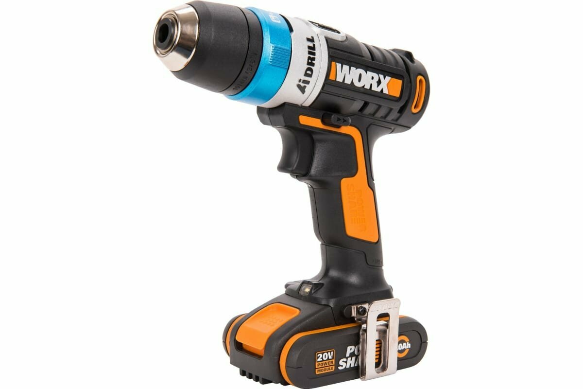 Дрель-шуруповерт аккумуляторная WORX AiDrill WX178 + подарок: аккумулятор WORX WA3551 - фотография № 5