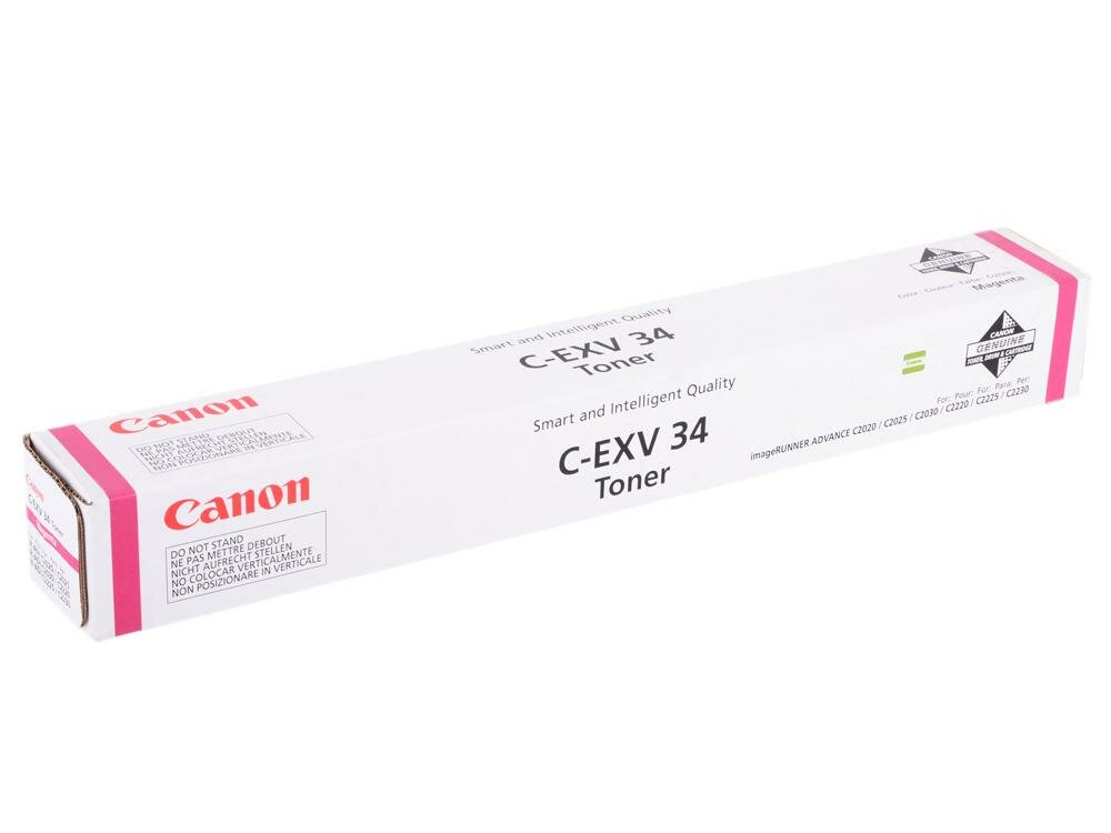 Тонер Canon C-EXV34M 16000стр Пурпурный