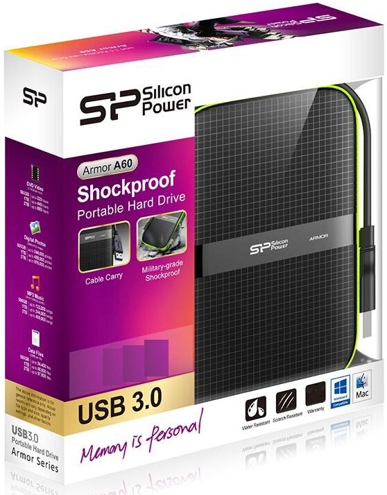 Внешний HDD Silicon Power Armor A60