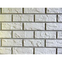 NAILITE Цокольный сайдинг Hand-Laid Brick (Кирпич) COLONIAL WHITE (Белый кирпич)