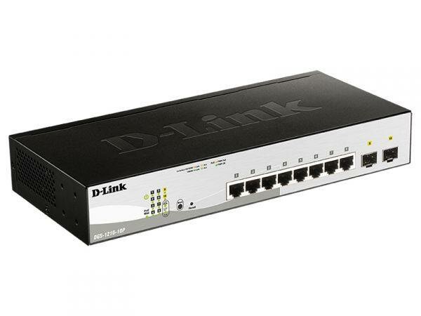 Коммутатор 8PORT 10/100/1000 DGS-1210-10P/ME/B1A D-LINK