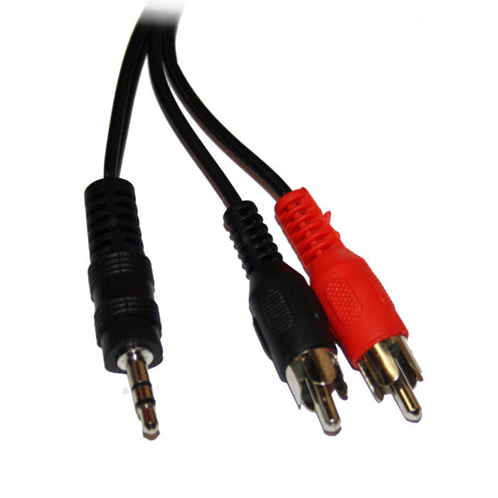 Кабель 3.5St.plug - 2xRCA(m) 10.0м