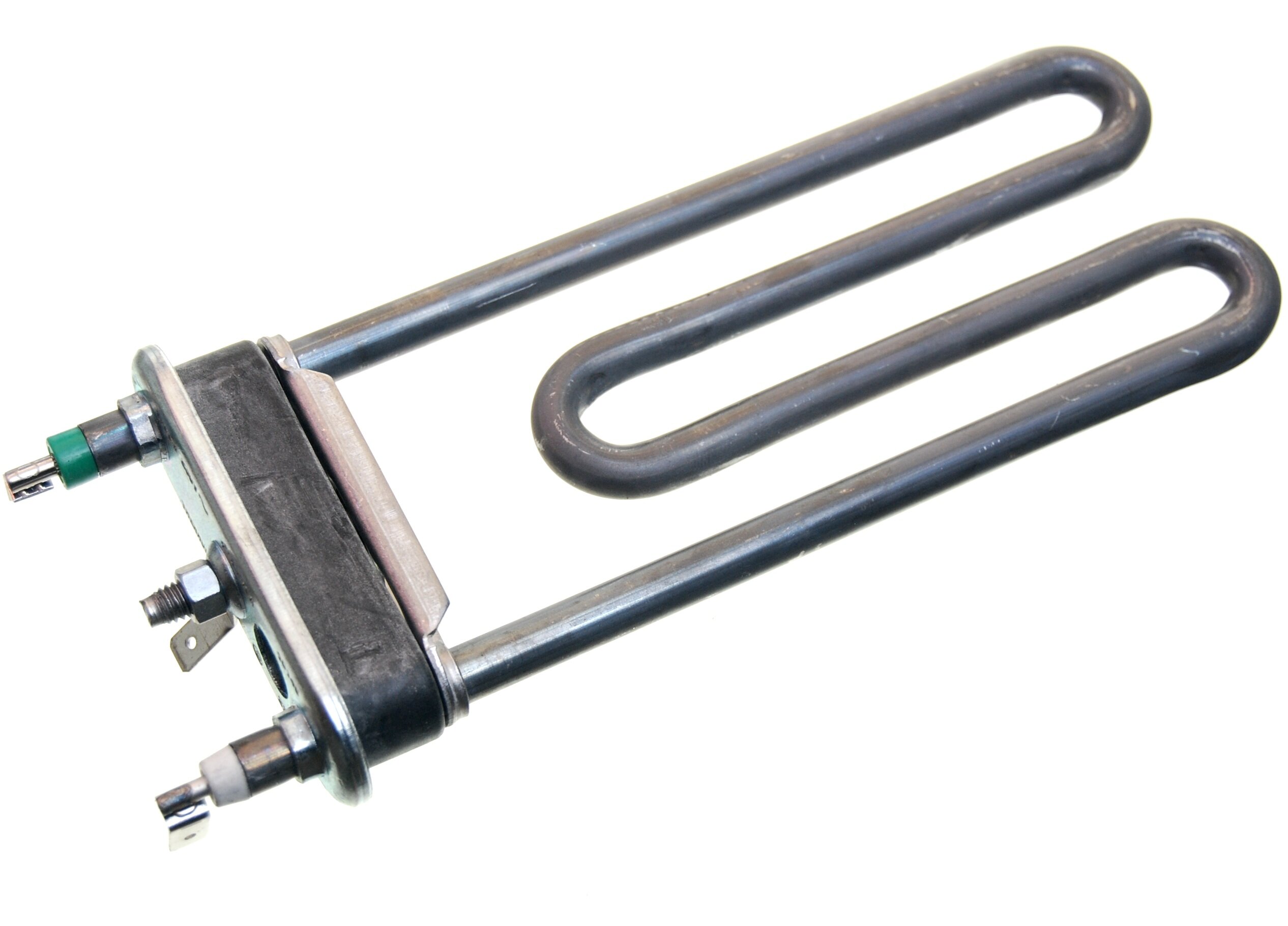 фото ТЭН (нагреватель) L=170 мм, 1700W, прямой с отверстием THERMOWATT стиральной машины