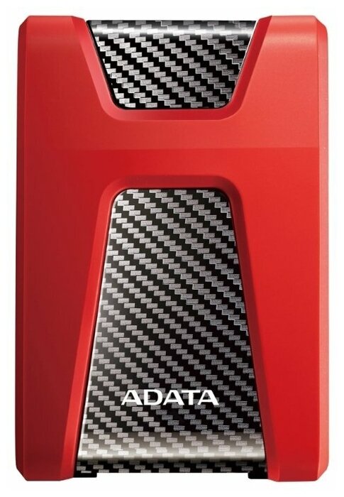 ADATA Внешний жесткий диск 1ТБ 2.5 ADATA HD650 AHD650-1TU31-CRD, красно-черный (USB3.1) (ret)