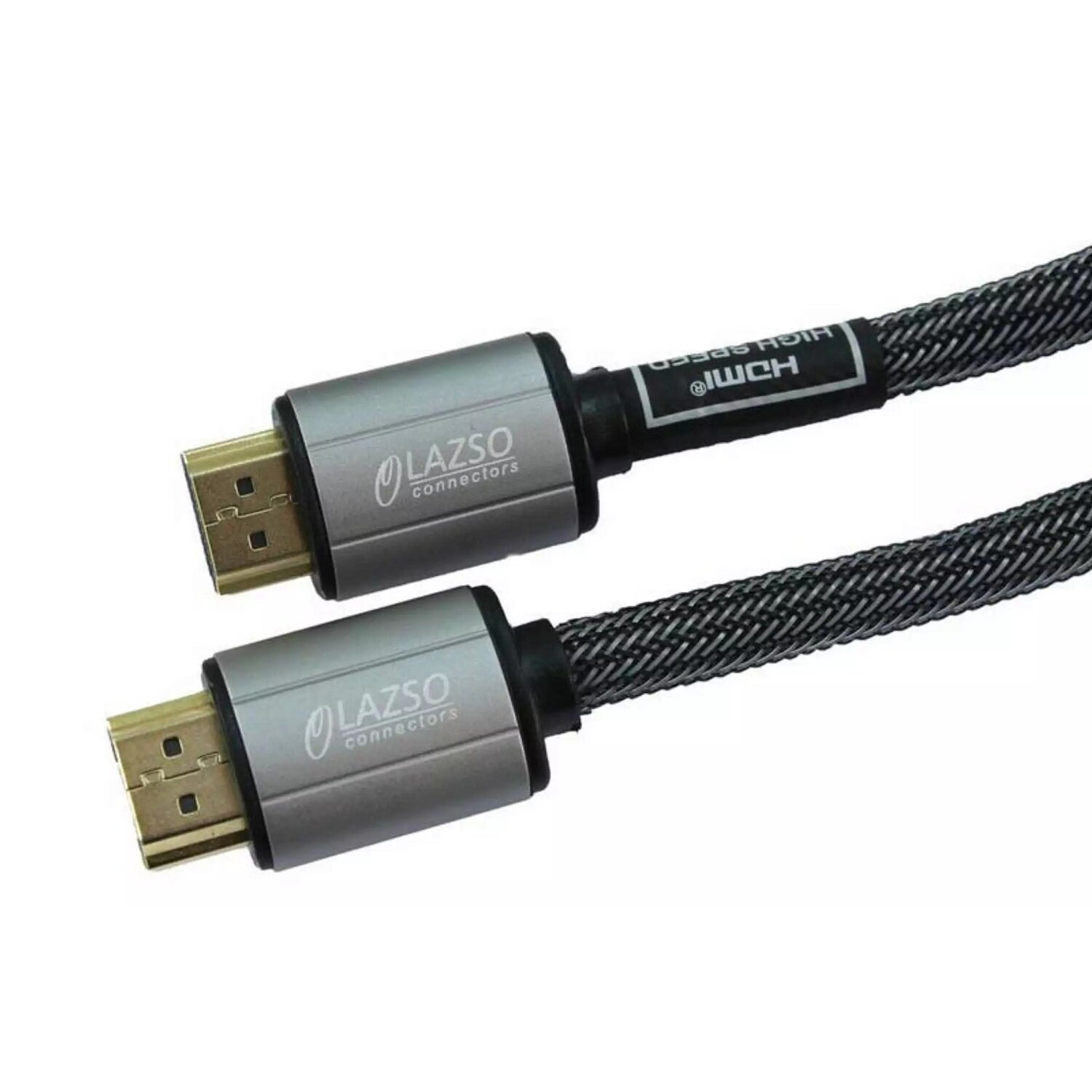 Кабель LAZSO WH-111-B WH-111(0,5M)-B HDMI (m)/HDMI (m), ver 2.0, 0.5м. Noname - фото №1