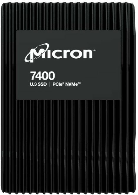 Накопитель SSD Micron 7400 MAX MTFDKCB3T2TFC-1AZ1ZABYY/PCI-E 4.0 x4/3.2 TB /Скорость чтения 6600МБайт/с Скорость записи 3500МБайт/с