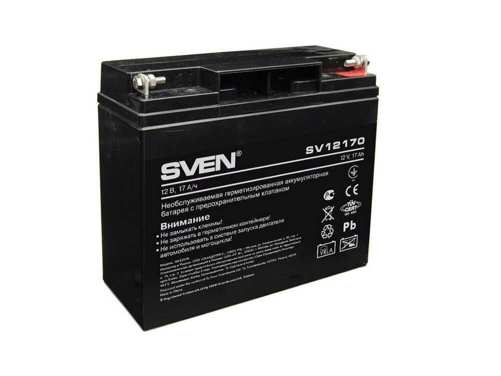 Аккумуляторная батарея SVEN SV12170 12В 17000 А·ч