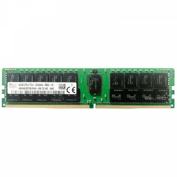 Оперативная память Kingston Server Premier DDR4 64GB RDIMM 2933MHz ECC Registered 2Rx4, 1.2V (Hynix A Rambus) KSM29RD4/64HAR