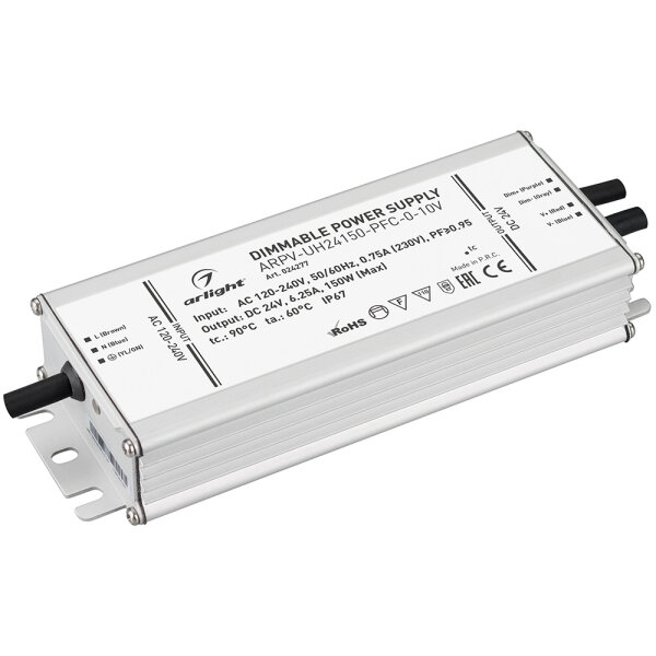 Arlight Блок питания ARPV-UH24150-PFC-0-10V (24V, 6.3A, 150W)