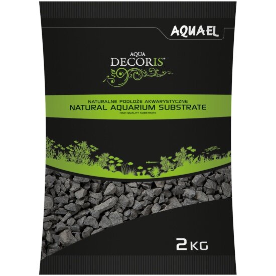 Грунт для аквариума AQUAEL AQUA DECORIS BASALT GRAVEL базальтовый 2-4мм 2кг