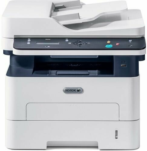 МФУ монохромное Xerox B205NI B205NI# A4, 30 стр/мин, макс 30K в месяц, 256MB,сеть, автопод (B205V_NI)