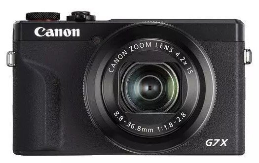 Цифровой фотоаппарат Canon PowerShot G7 X Mark III черный