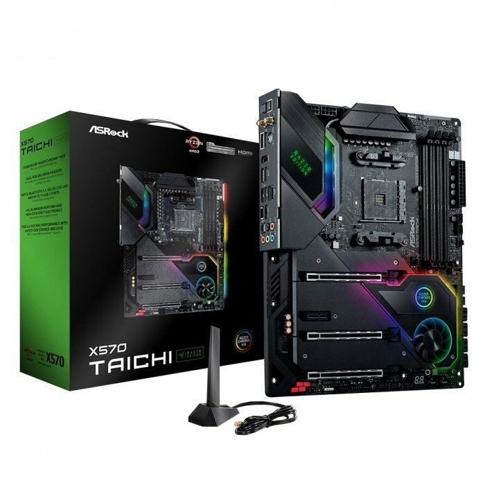 X570 TAICHI RAZER EDITION, Socket AM4, AMD X570, 4xDDR4-3200, HDMI, 3xPCI-Ex16, 1xPCI-Ex1, 8xSATA3(RAID 0/1/10), 3xM.2, 8 Ch