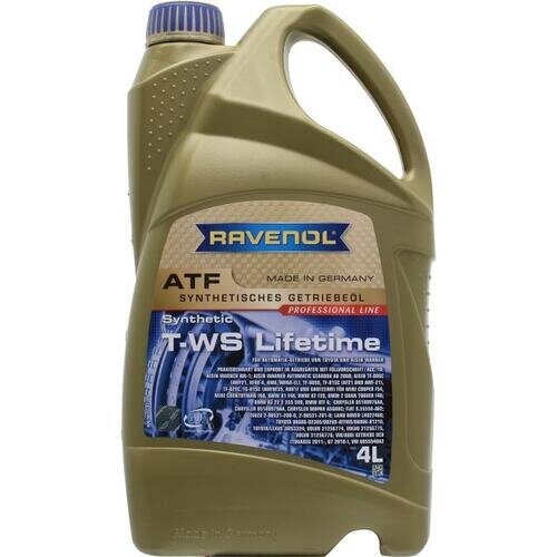 Трансмиссионное масло Ravenol ATF T-WS Lifetime