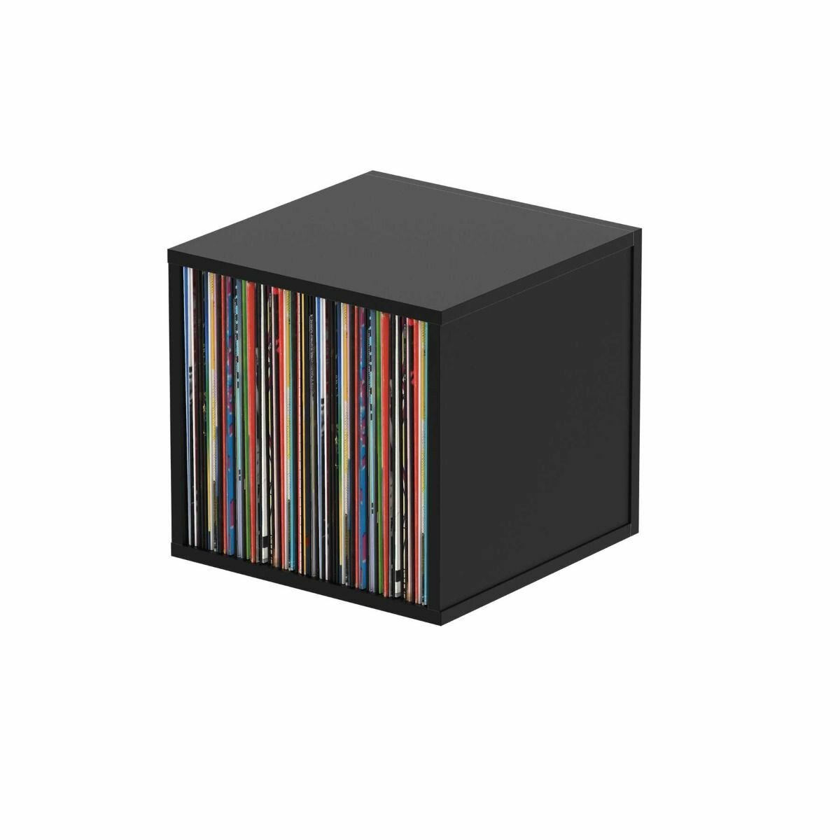 Glorious Record Box Black 110 подставка система хранения виниловых пластинок 110 шт. Цвет чёрный