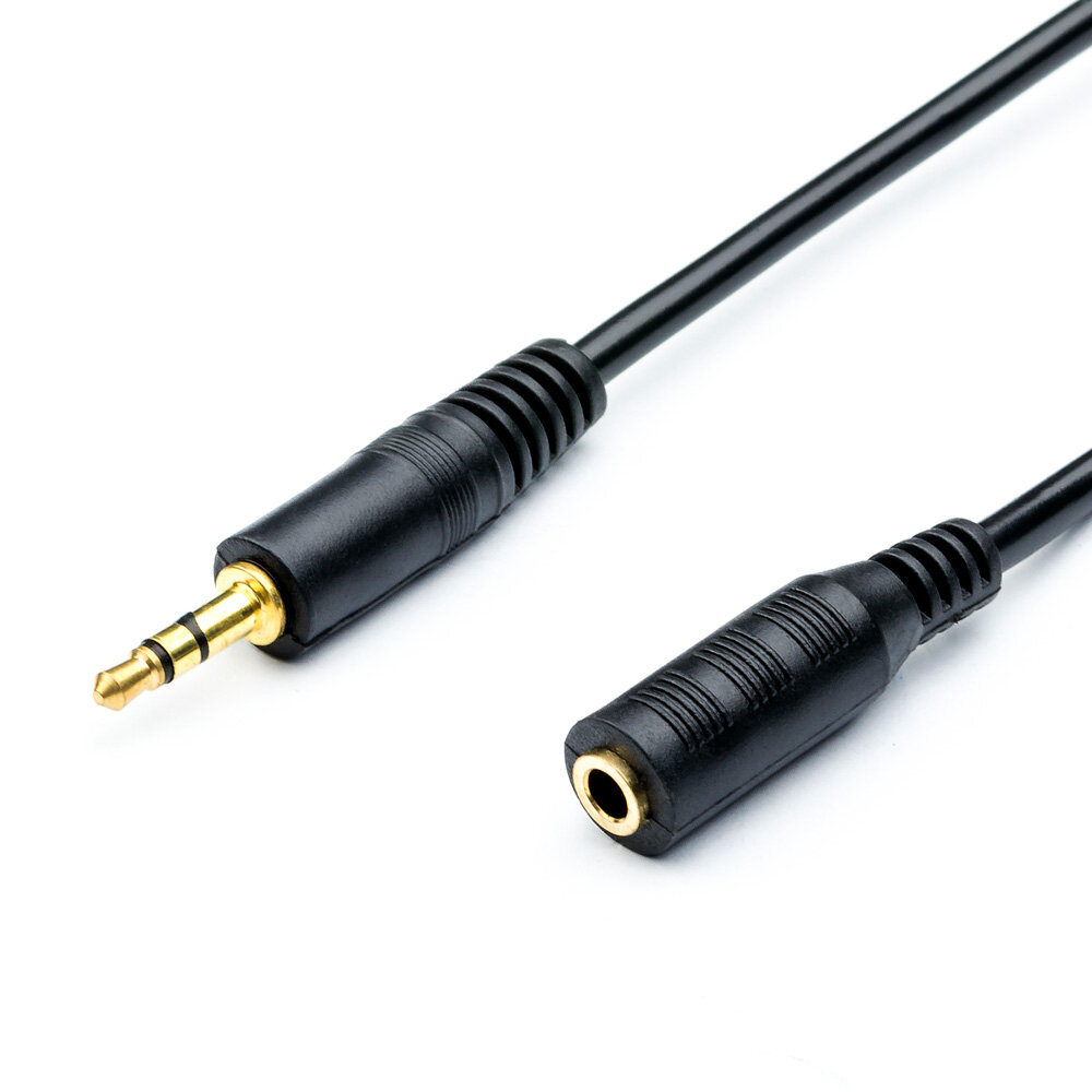 Аудио-кабель удлинитель 3 м (Jack3.5(m) - Jack3.5(f)), AT6848