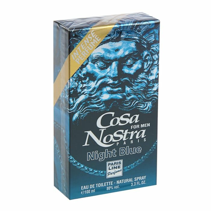 Туалетная вода Cosa Nostra Night Blue Intense Perfume, мужская, 100 мл