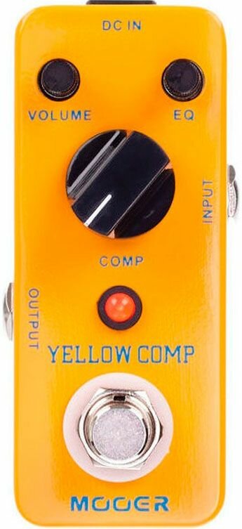 Гитарная педаль Компрессор Mooer Yellow Comp