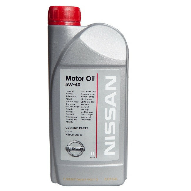 NISSAN MOTOR OIL 5W40 API SN/CF ACEA A3/B4 1л EUR