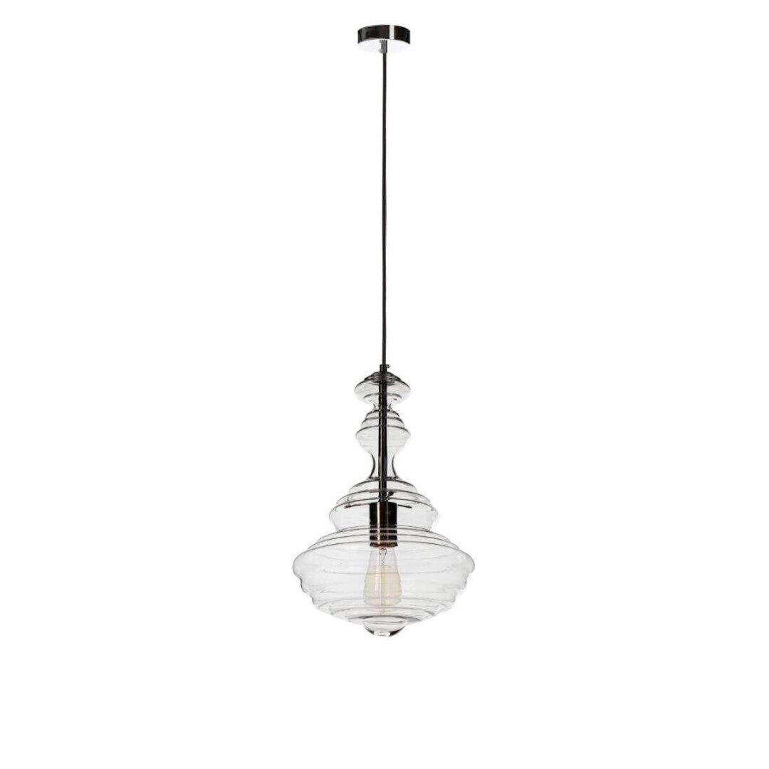 Loft It Подвесной светильник La Scala 2073-B E27, металл, хром, Модерн, прозрачный, 60 Вт.