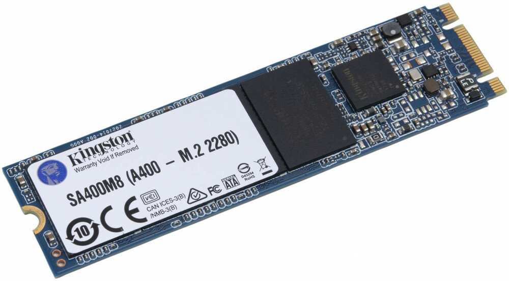 Твердотельный накопитель 480Gb SSD Kingston A400 (SA400M8/480G)