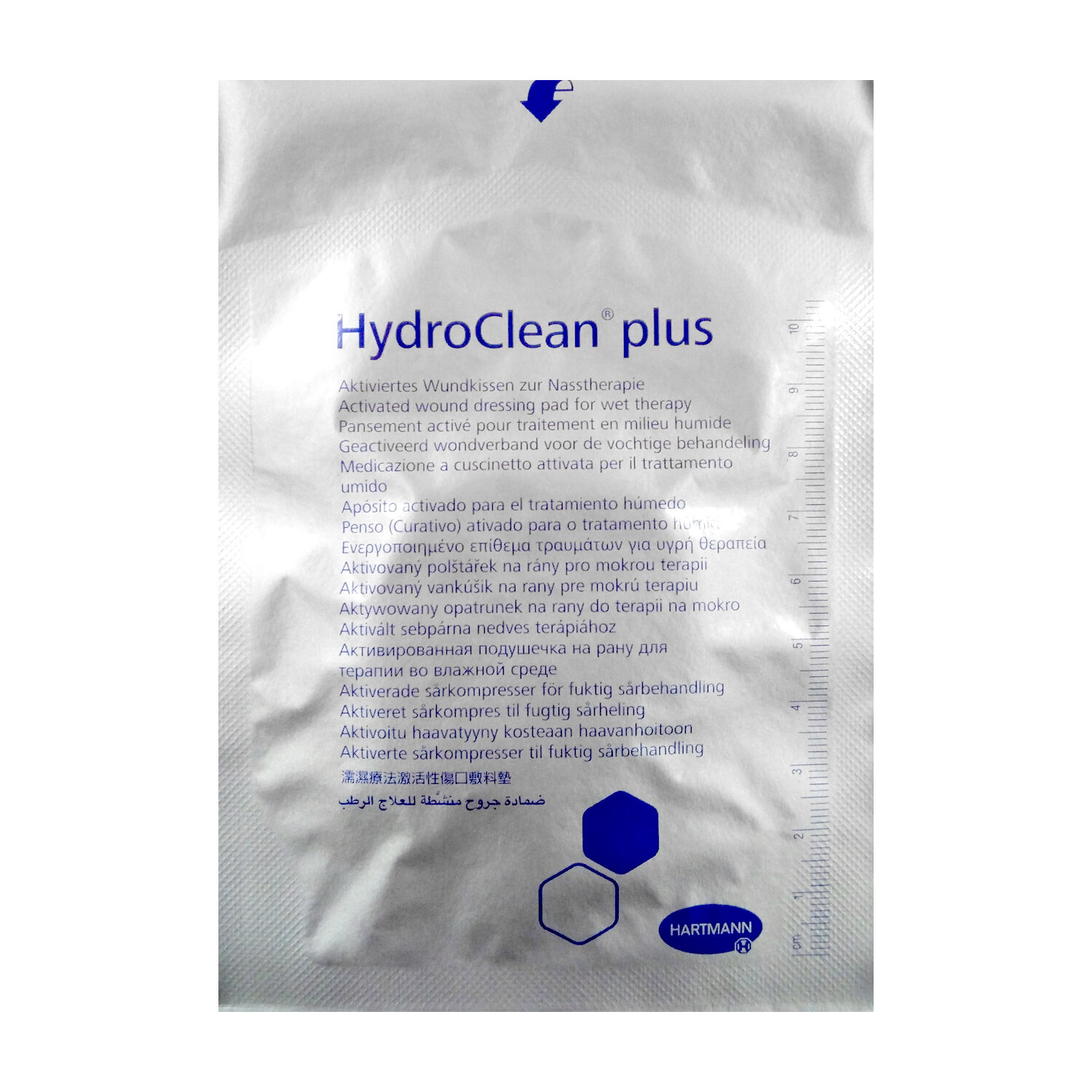 HydroClean Plus / Гидроклин Плюс - повязка с раствором Рингера и пгмб, 10x10 см