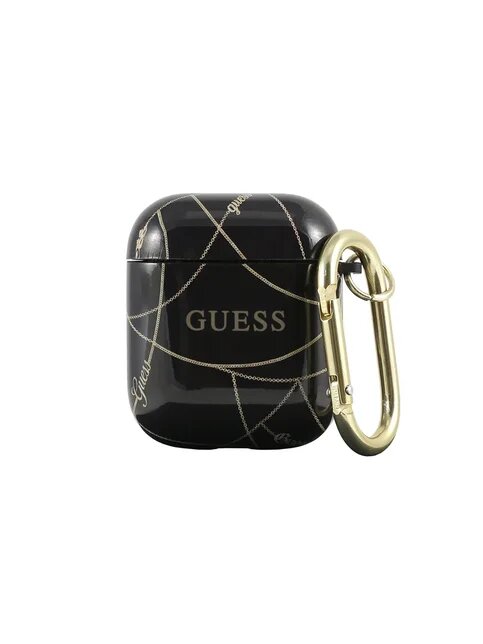 Guess для Airpods TPU case with ring Chain Black, шт