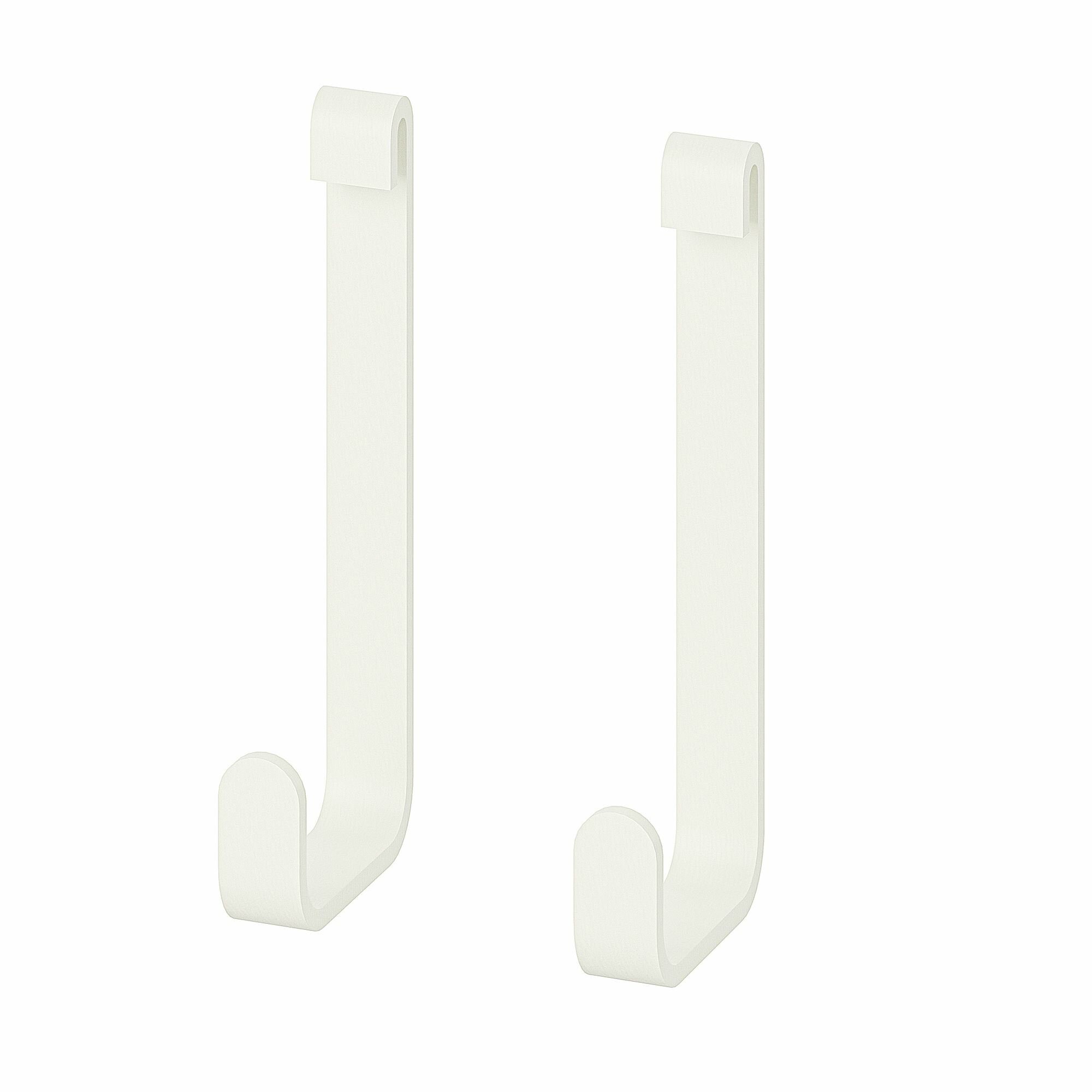Икея / IKEA ENHET, энхет, крючок, белый, 6x24 мм