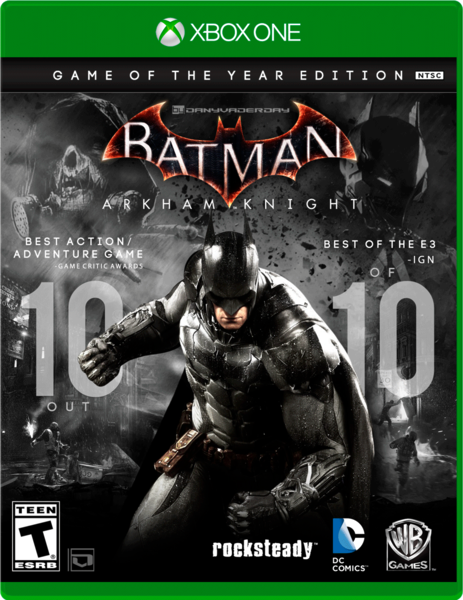   Xbox One Batman:  