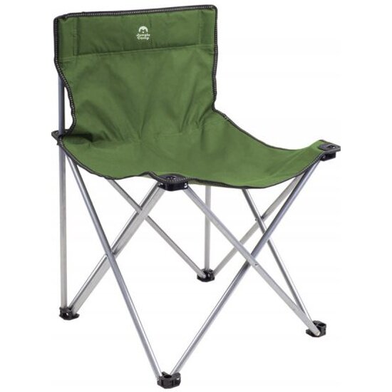 Стул складной JUNGLE CAMP Steper Green кемпинговый, 49х49x73 см