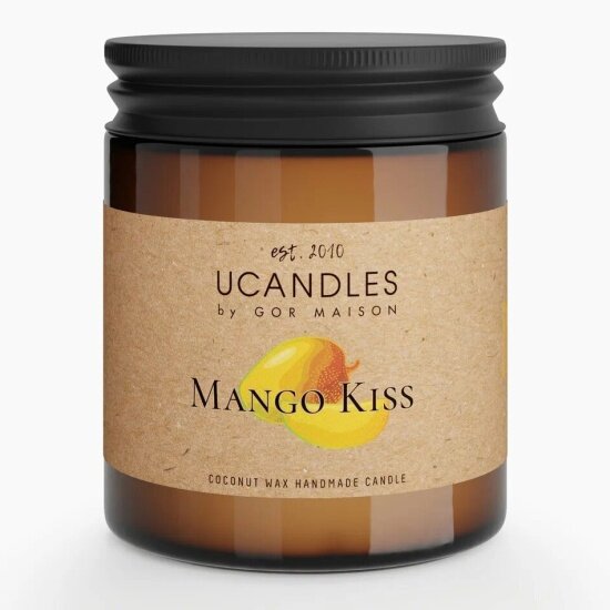 Свеча ароматическая UCANDLES Mango Kiss Chez Maman 37 400 г