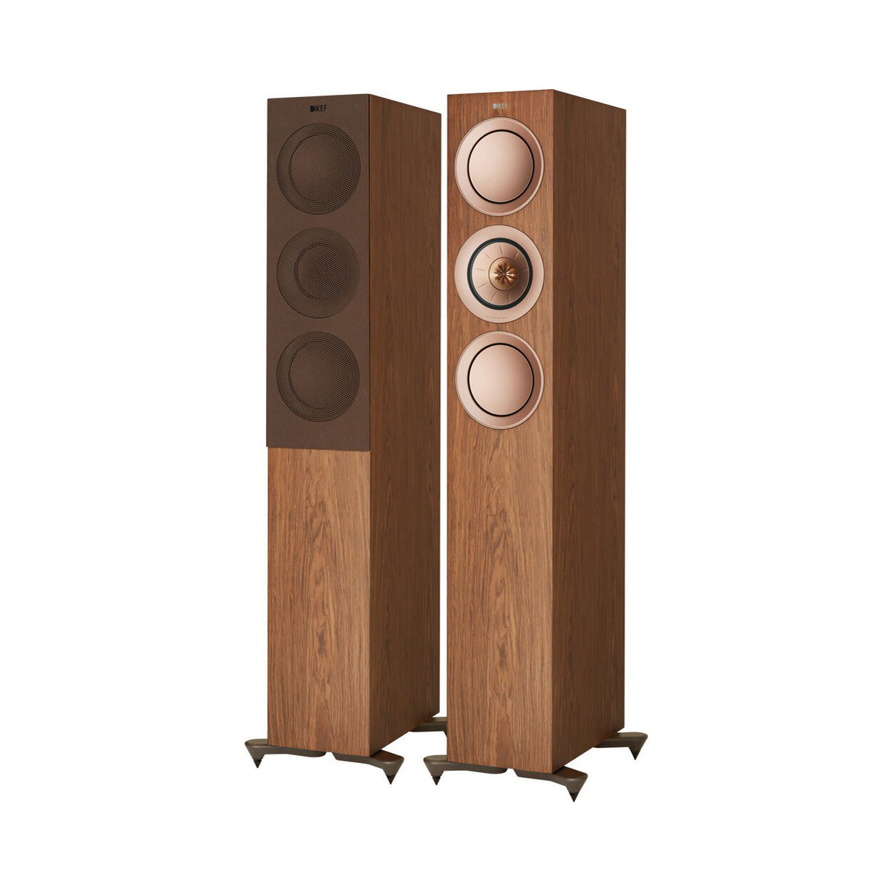 Напольная акустическая система KEF R5 Walnut